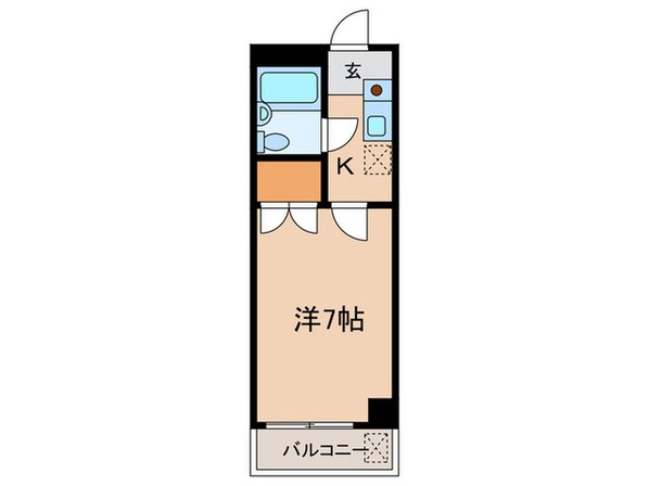 尾山台ＱＳハイムの物件間取画像